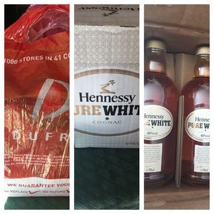 Pure White Hennessy $100 each